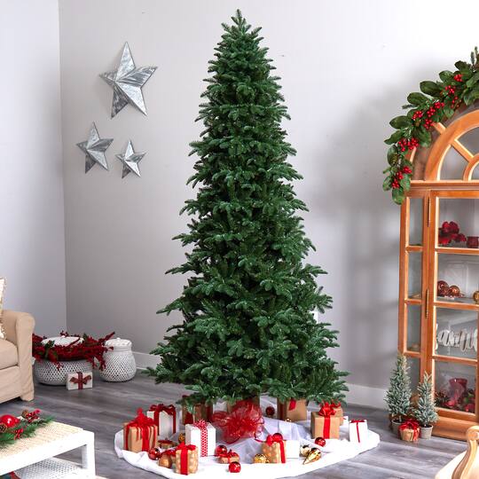 9ft. Pre-Lit South Carolina Fir Artificial Christmas Tree, Clear Lights